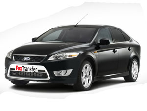 Airport Transfer in a black car"