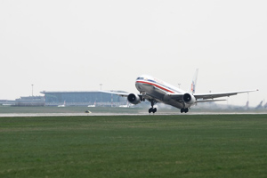 plane landing