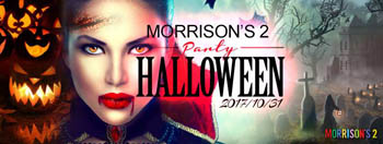  a vampire girl on the poster of the party