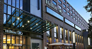 Hilton Budapest WestEnd main entrance