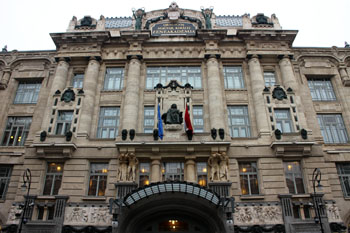 The facade of the Liszt Academy