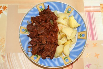 Hungarian mutton stew