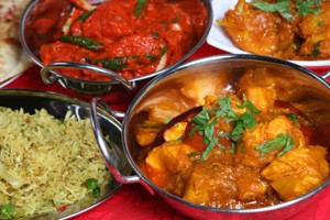 curry and other Indian food