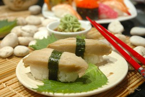 Sushi selection