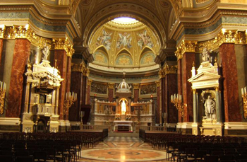 main altar in the Basilica
