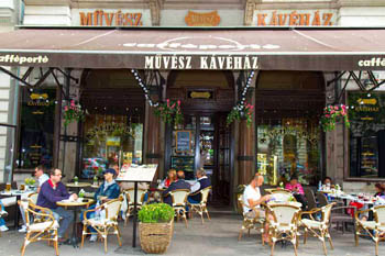 The original Művész Coffee House