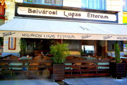Lugas restaurant by the Basilica