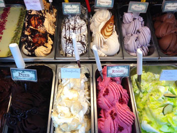ice cream selection in Erdős és Fiai