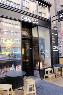 entrance of my Little Brew Bar