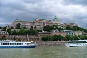 Castle Hill with the Royal Castle of Buda
