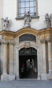 Entrance of the Franciscan Church