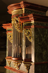 Organ in the Deák sqr Lutheran Church